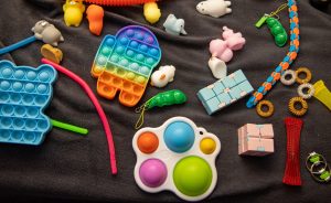 Collection of sensory and self-regulation tools